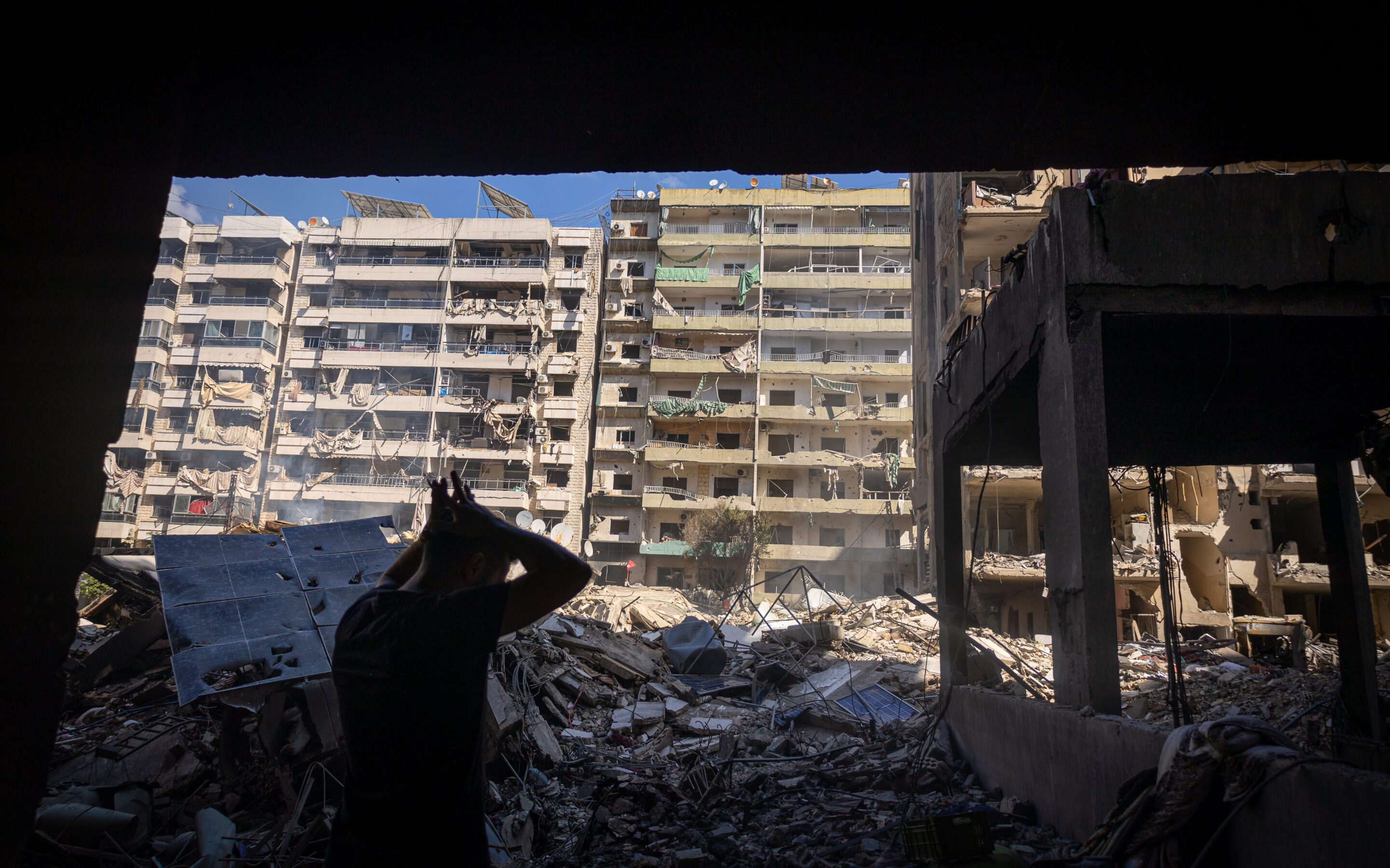 Lebanon-War-Beirut-Destruction-Buildings-Homes-Southern-Suburbs-Dahieh